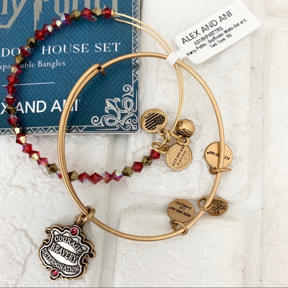 Alex and Ani x Harry Potter Gryffindor 2 Bracelets - Picture 2 of 4